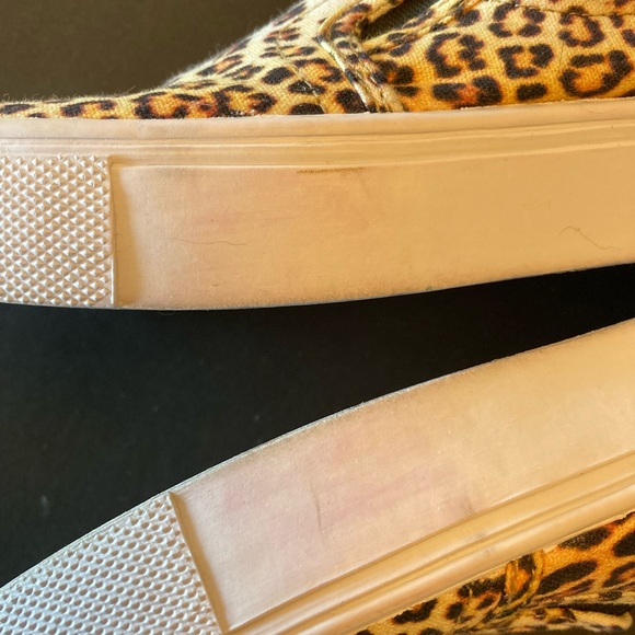 ASOS design canvas animal Print Slip-On Creepers - near new - Picture 6 of 6